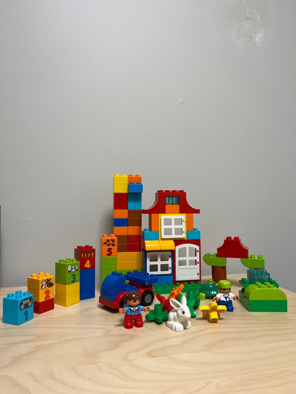 LEGO DUPLO Deluxe Box of Fun 10580 – 90‑Piece Toddler Building Block Set